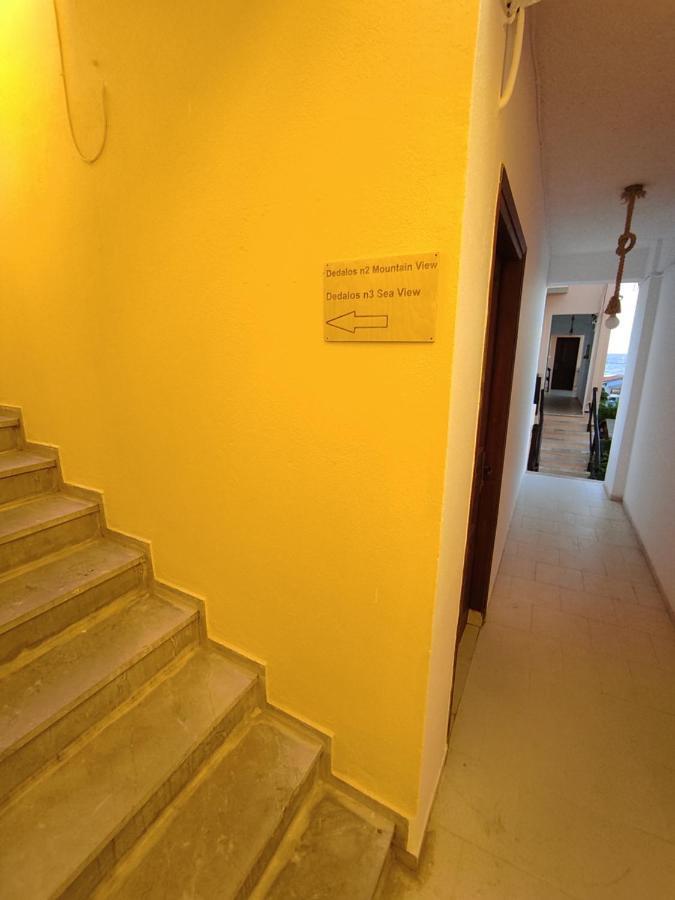 Dedalos N3 Sea View Apartment-30 Metres From The Beach Сталида Экстерьер фото