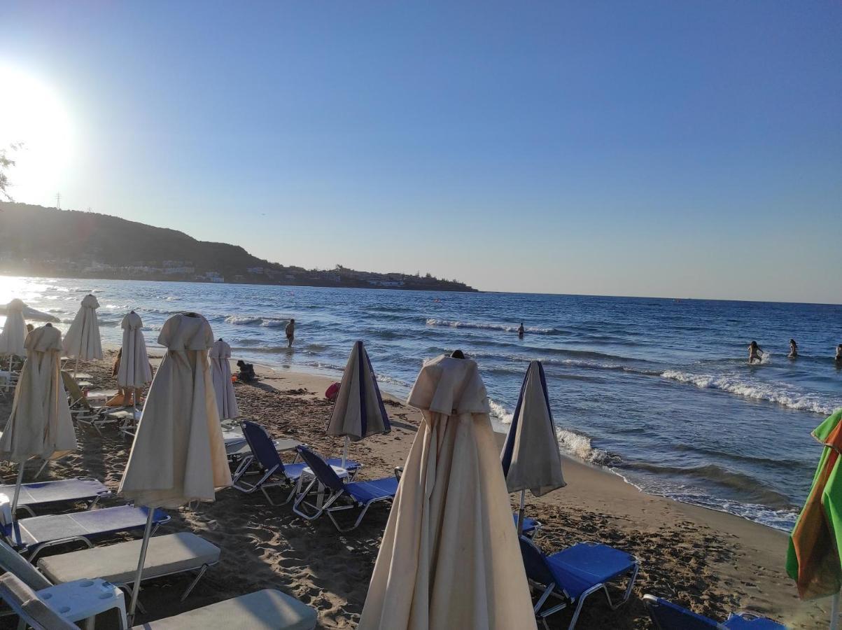 Dedalos N3 Sea View Apartment-30 Metres From The Beach Сталида Экстерьер фото