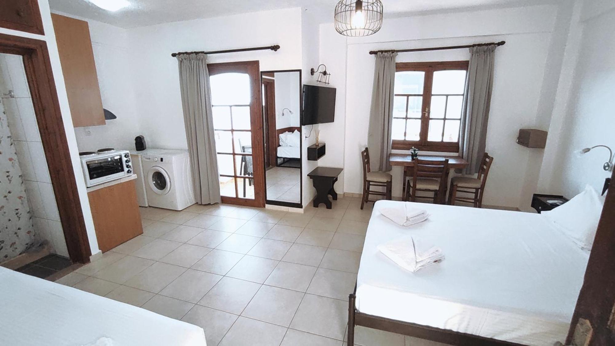 Dedalos N3 Sea View Apartment-30 Metres From The Beach Сталида Экстерьер фото